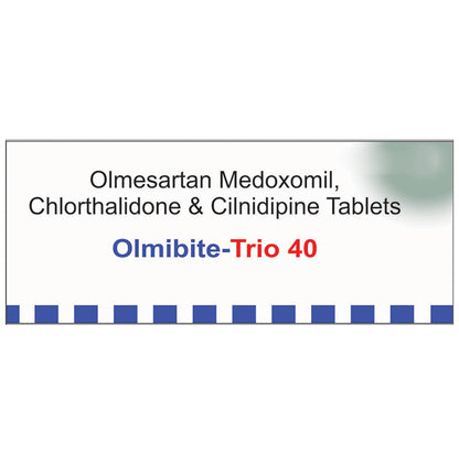 Olmibite-Trio 40 Tablet - Classic Derma
