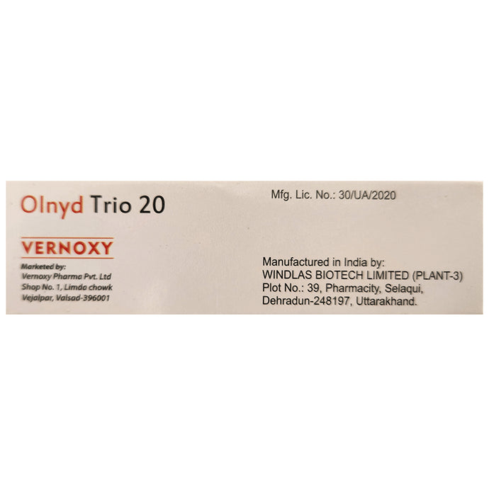 Olnyd Trio 20 Tablet