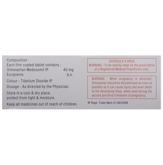 Olsar 40 Tablet