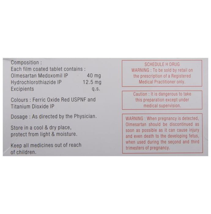 Olsar-H 40 Tablet