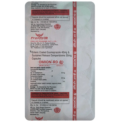 Omion-RD 40 Capsule SR