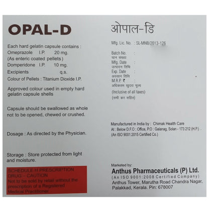 Opal D Capsule