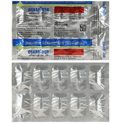 Oskar DSR 30 mg/20 mg Capsule - Classic Derma