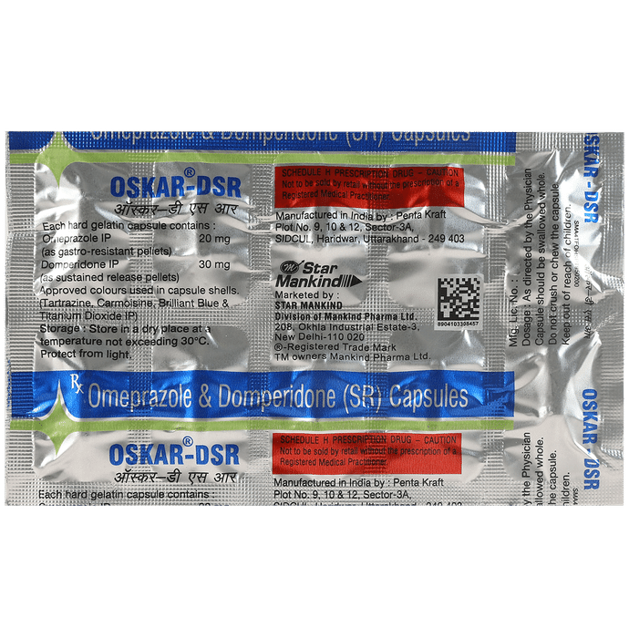 Oskar DSR 30 mg/20 mg Capsule