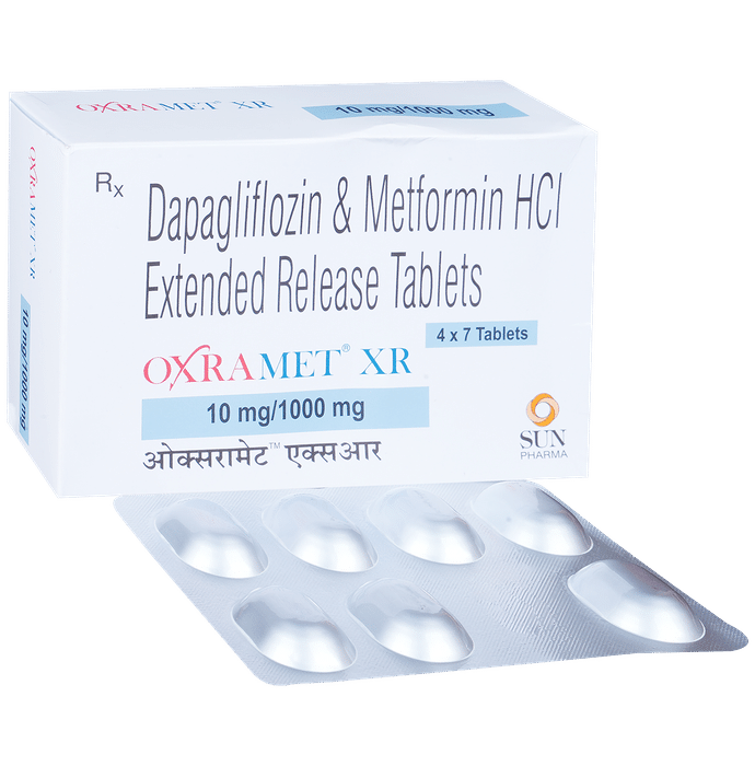 Oxramet XR 10mg/1000mg Tablet - Classic Derma