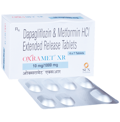 Oxramet XR 10mg/1000mg Tablet - Classic Derma
