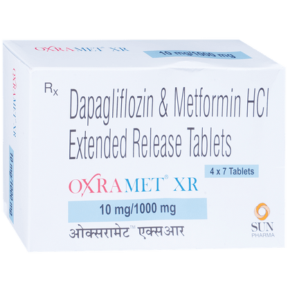Oxramet XR 10mg/1000mg Tablet
