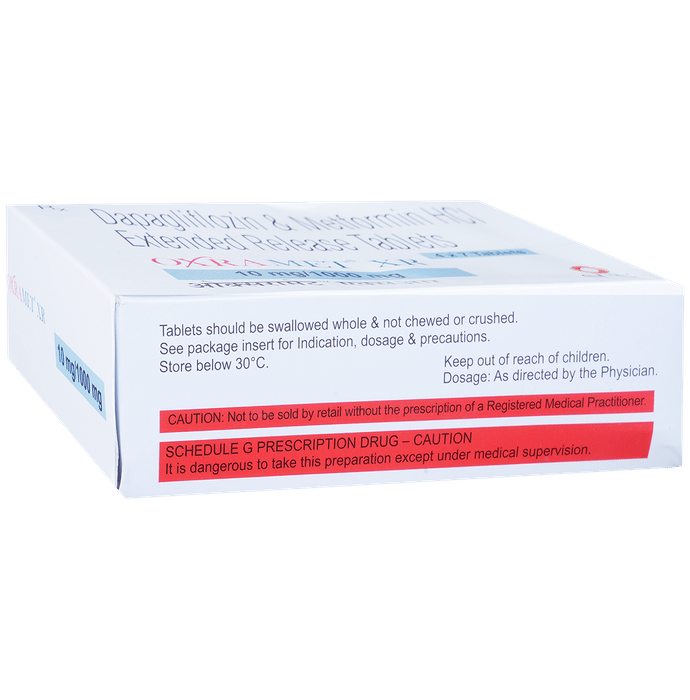 Oxramet XR 10mg/1000mg Tablet