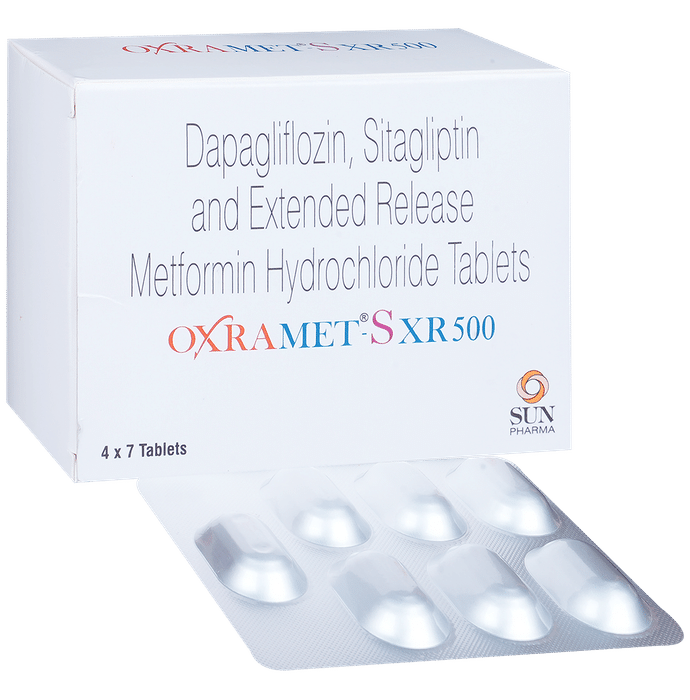 Oxramet-S XR 500 Tablet ER - Classic Derma