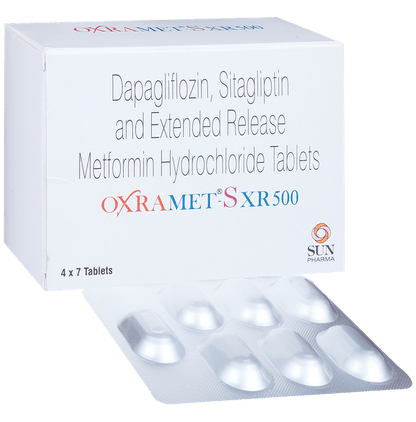 Oxramet-S XR 500 Tablet ER - Classic Derma