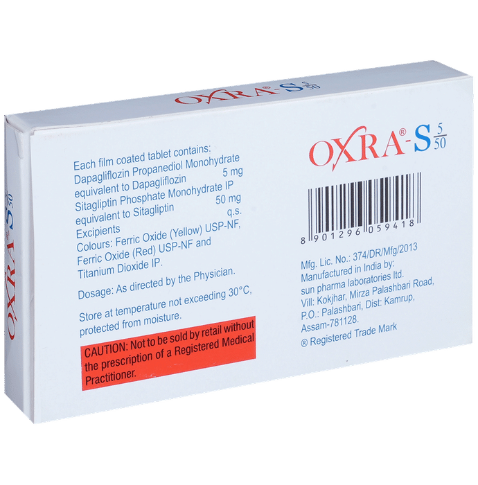 Oxra-S 5/50 Tablet