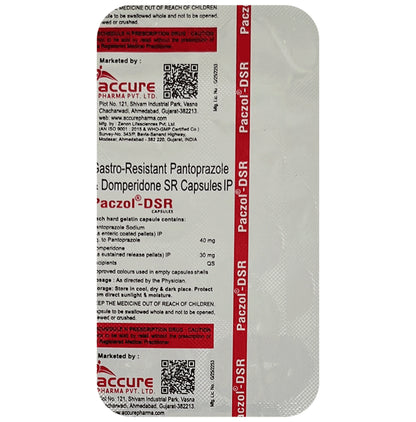 Paczol-DSR Capsule