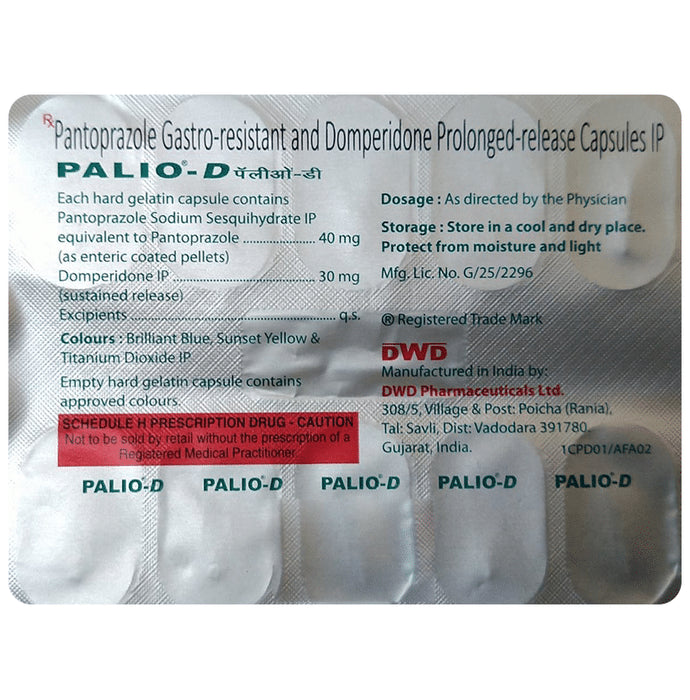 Palio-D Capsule PR - Classic Derma