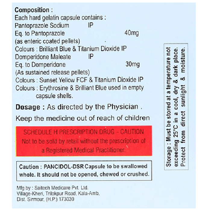Pancidol-DSR Capsule