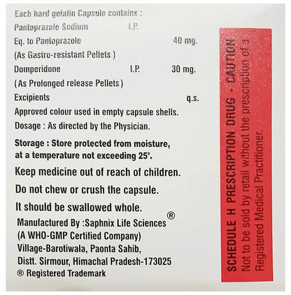 Panix-DSR Capsule