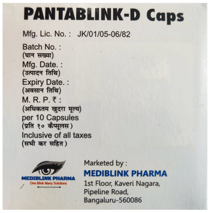 Pantablink-D Capsule PR