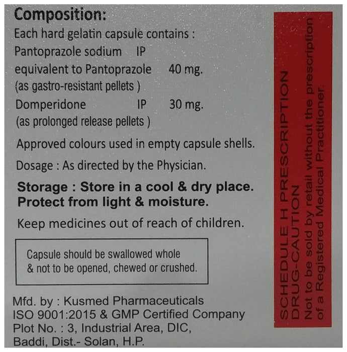 Pantax-DSR Capsule