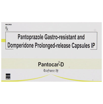 Pantocar-D Capsule PR - Classic Derma