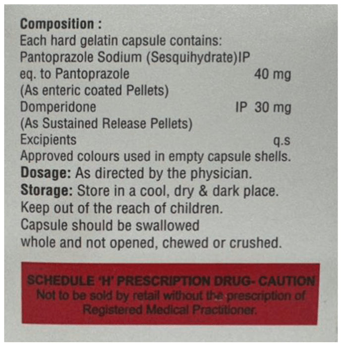 Pantoras-D Capsule SR
