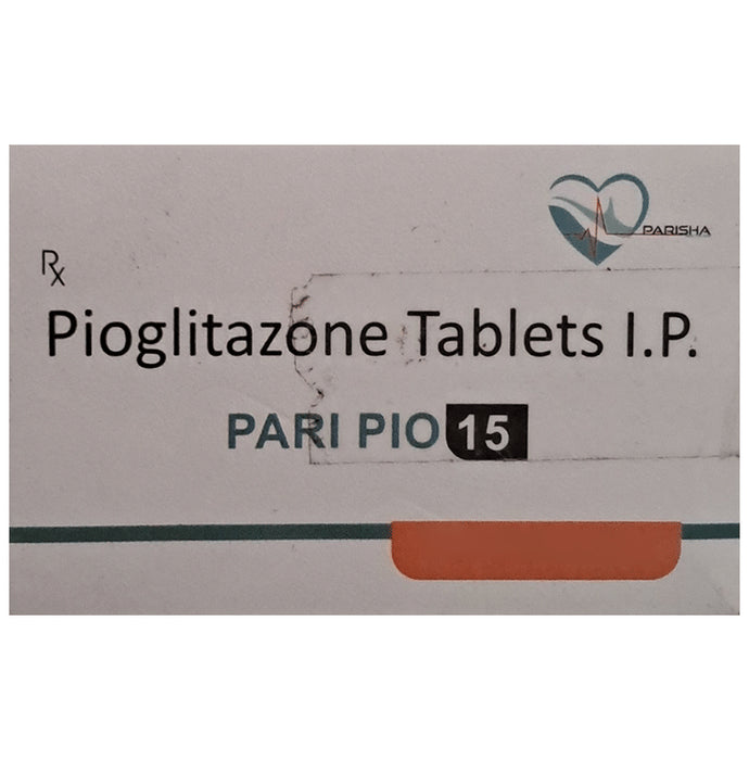 Pari Pio 15 Tablet - Classic Derma