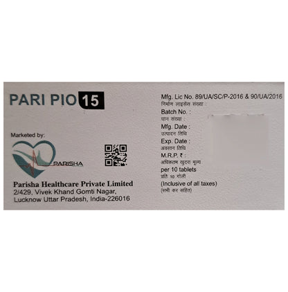 Pari Pio 15 Tablet