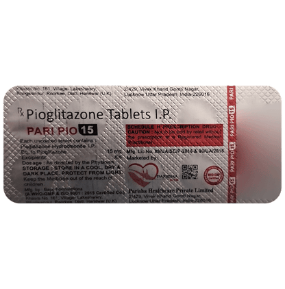 Pari Pio 15 Tablet