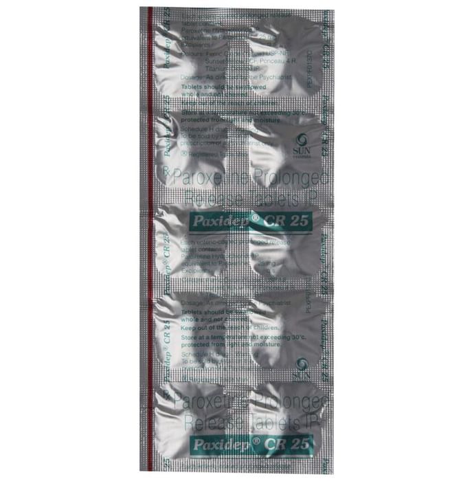 Paxidep CR 25 Tablet