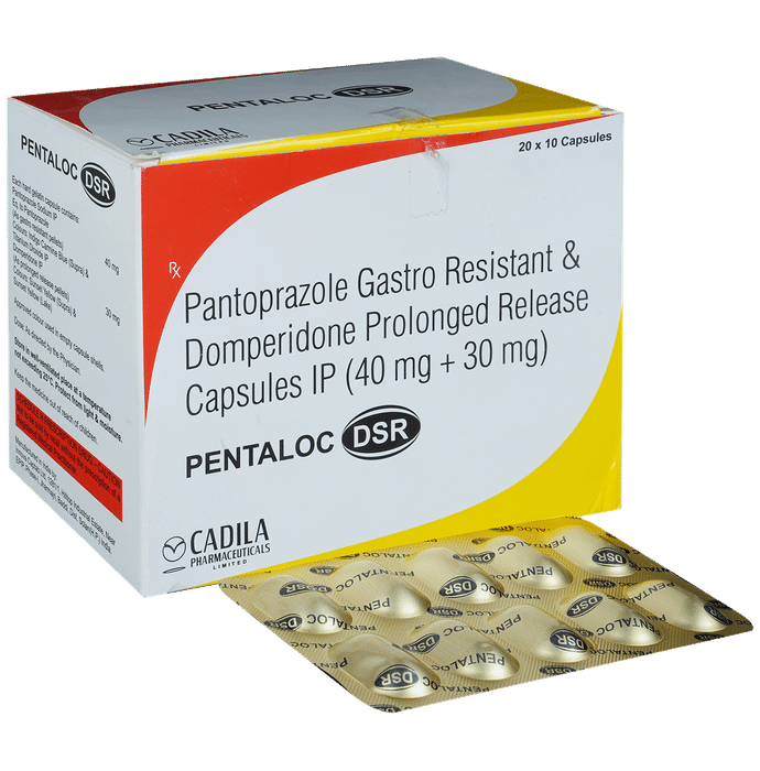 Pentaloc DSR 30mg/40mg Capsule - Classic Derma