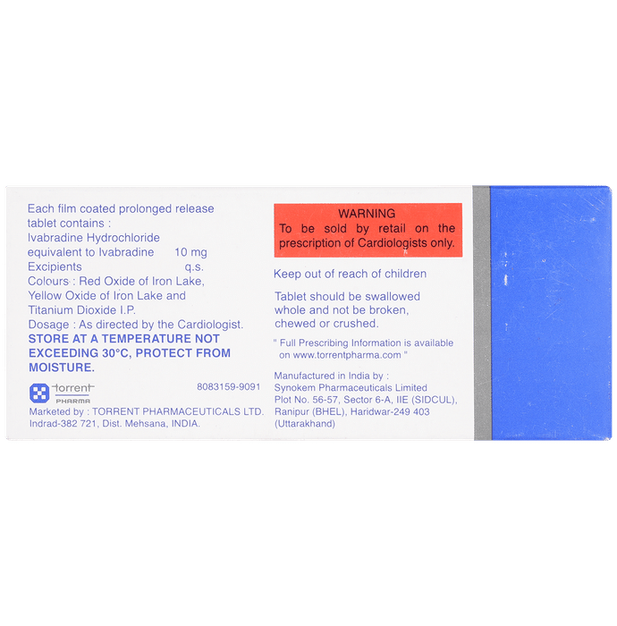 Ivanode OD 10mg Tablet