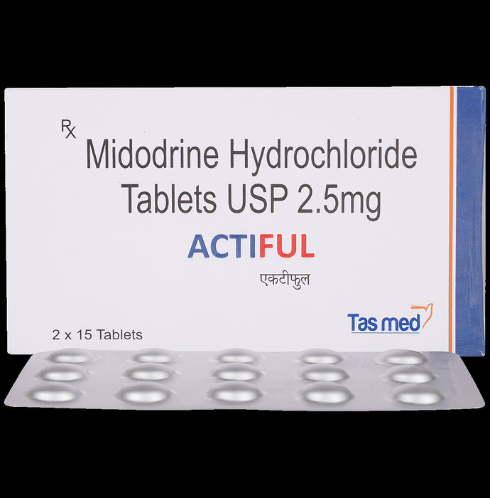 Actiful 2.5mg Tablet - Classic Derma