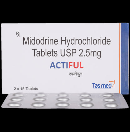 Actiful 2.5mg Tablet - Classic Derma