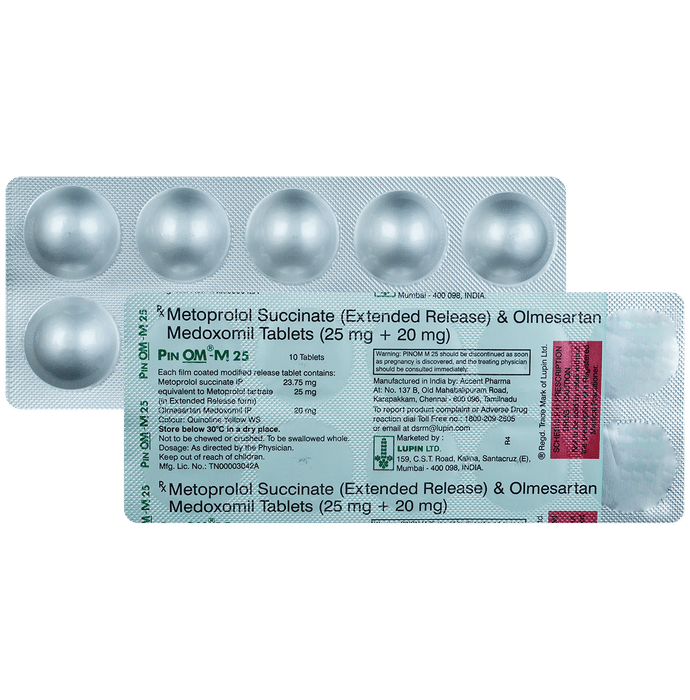 Pin OM-M 25 Tablet ER - Classic Derma