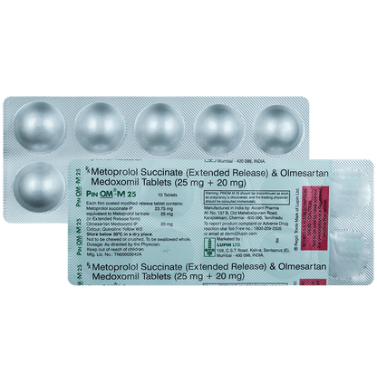 Pin OM-M 25 Tablet ER - Classic Derma