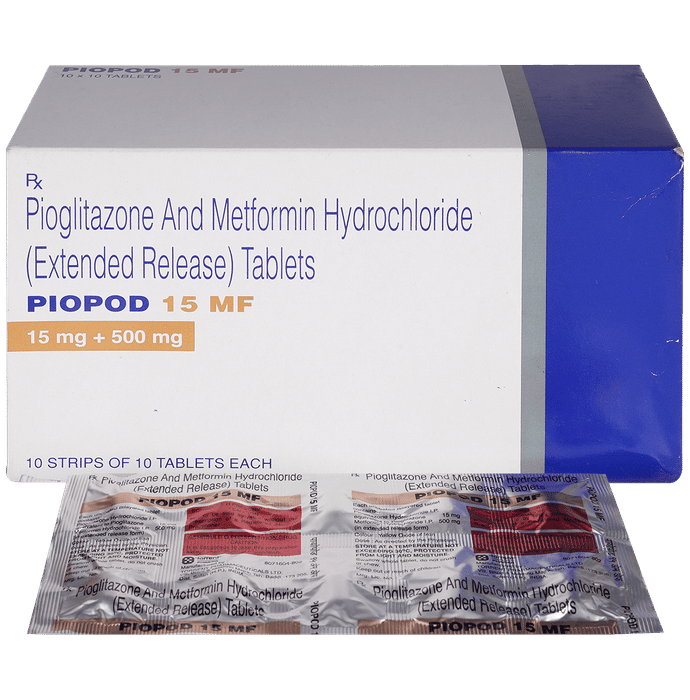 Piopod 15 MF Tablet ER - Classic Derma