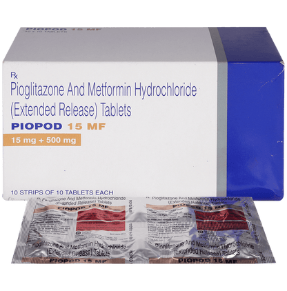 Piopod 15 MF Tablet ER - Classic Derma