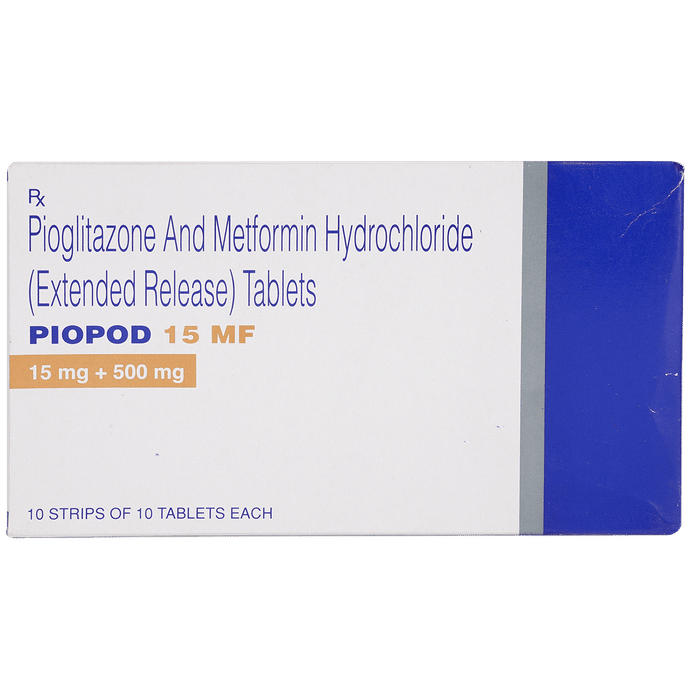 Piopod 15 MF Tablet ER