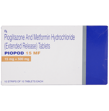 Piopod 15 MF Tablet ER