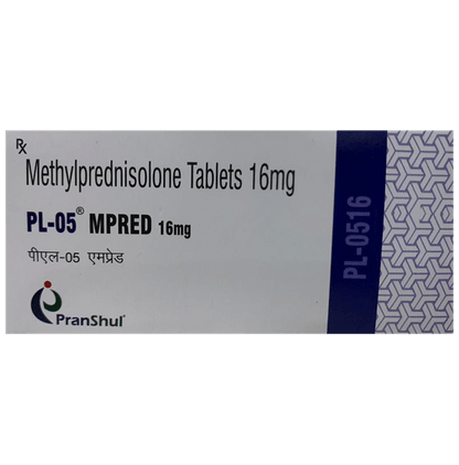 PL 05 Mpred 16mg Tablet - Classic Derma