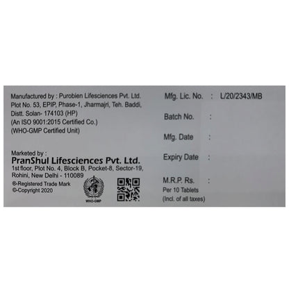 PL 05 Mpred 16mg Tablet