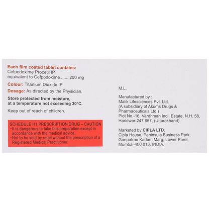 Podocip 200mg Tablet