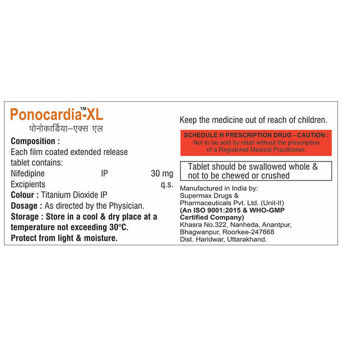 Ponocardia-XL Tablet