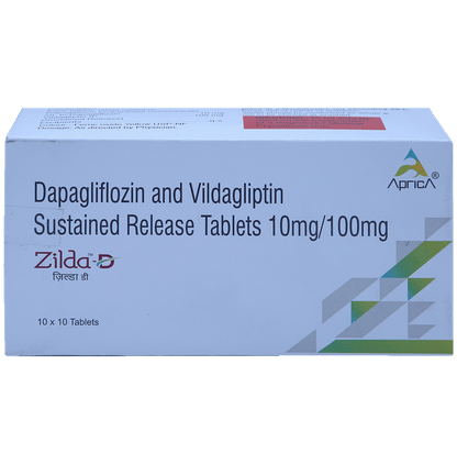 Zilda D 10mg/100mg Tablet