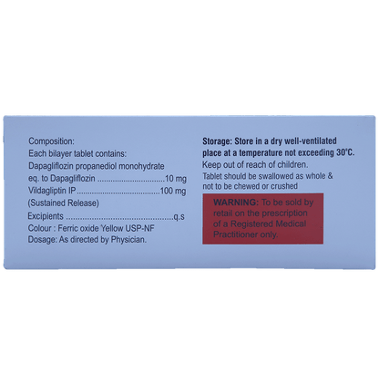 Zilda D 10mg/100mg Tablet