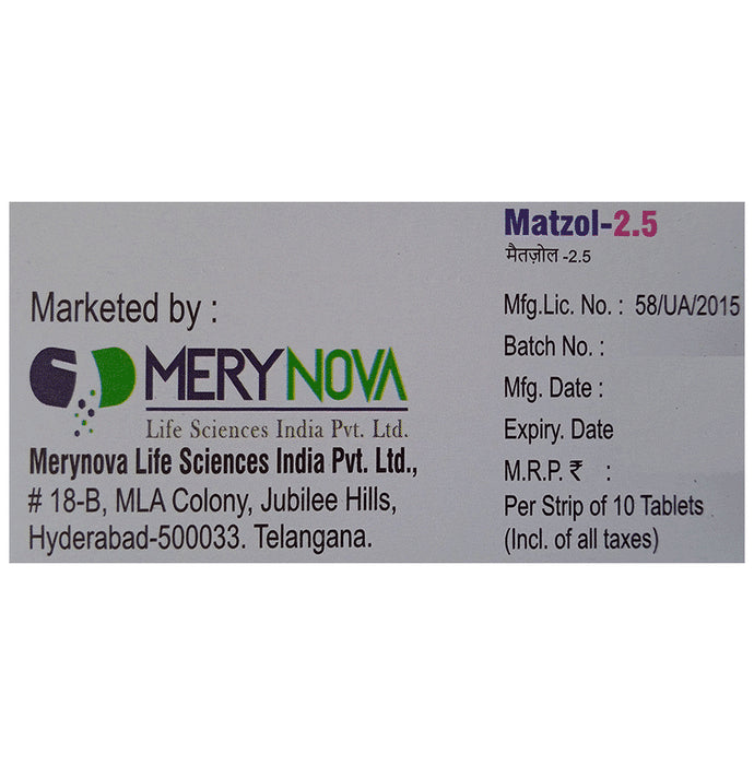 Matzol 2.5 Tablet