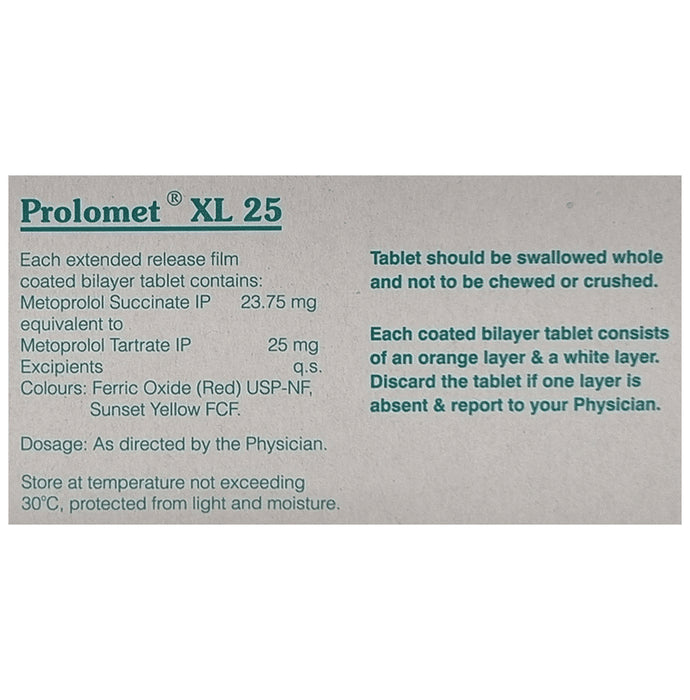 Prolomet XL 25 Tablet