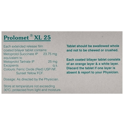 Prolomet XL 25 Tablet