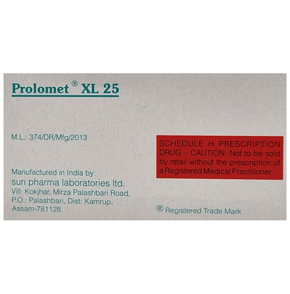 Prolomet XL 25 Tablet