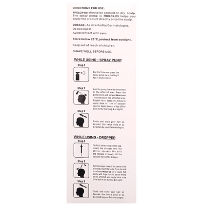 Prolox-DS Hair Regrowth Treatment Alcohol Free
