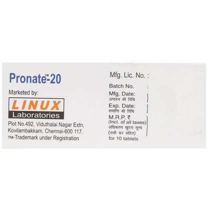 Pronate 20 Tablet