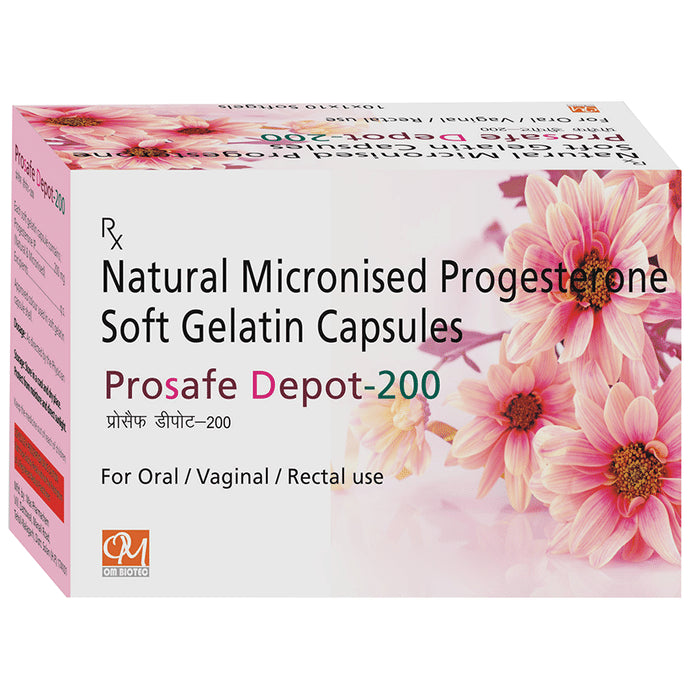 Buy Prosafe Depot 200 Soft Gelatin Capsule Online | Classic Derma ...